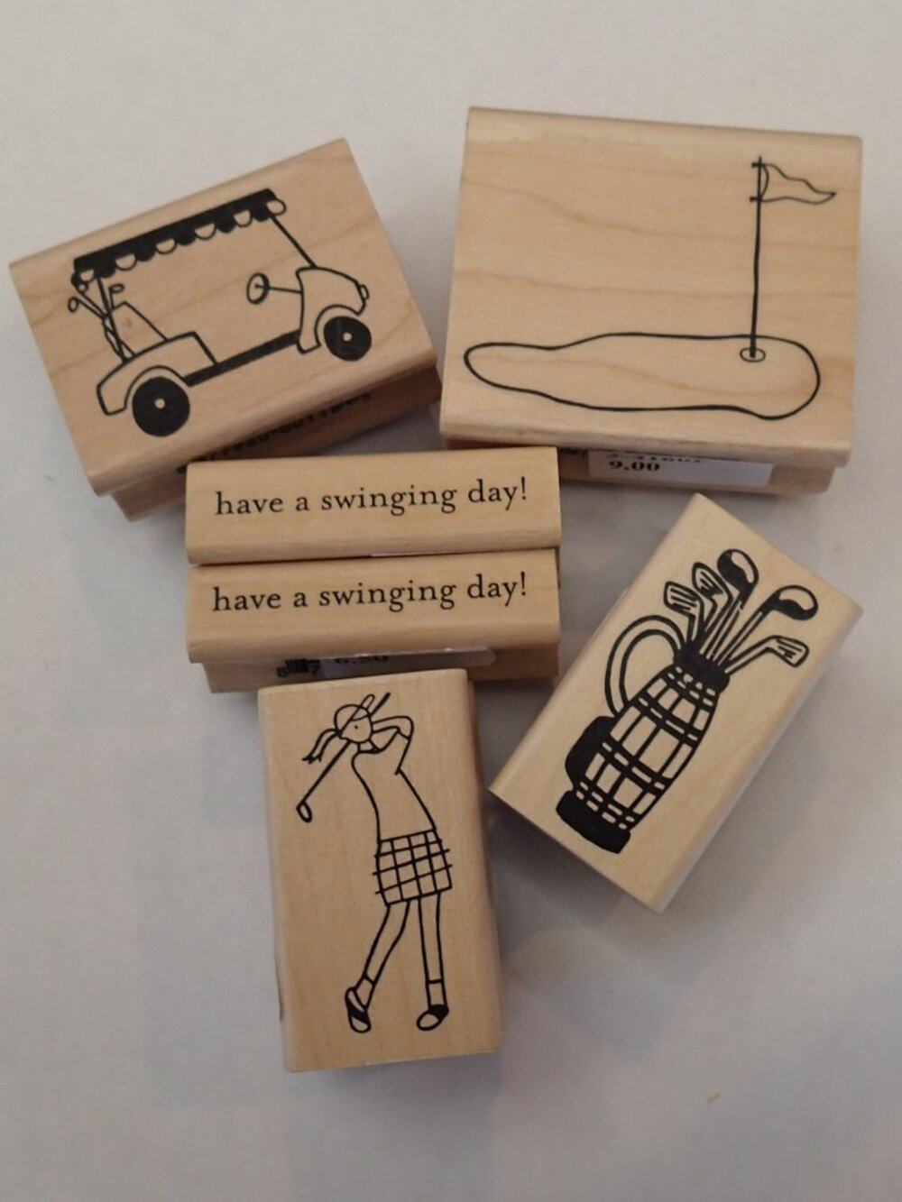 Golf Stampers Set of 6